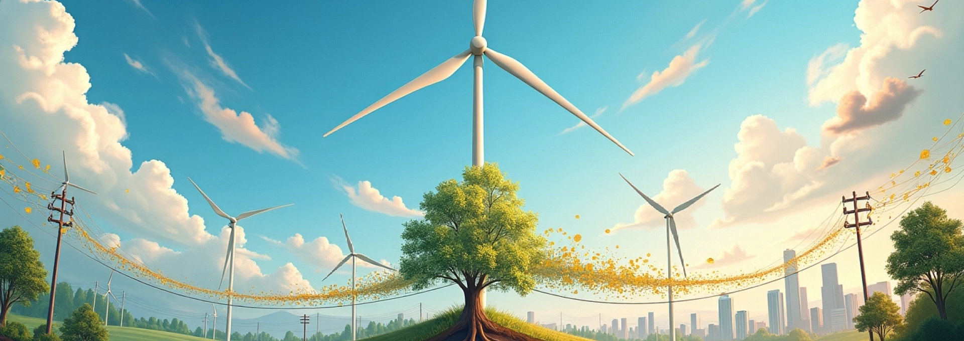 wind power for clean energy