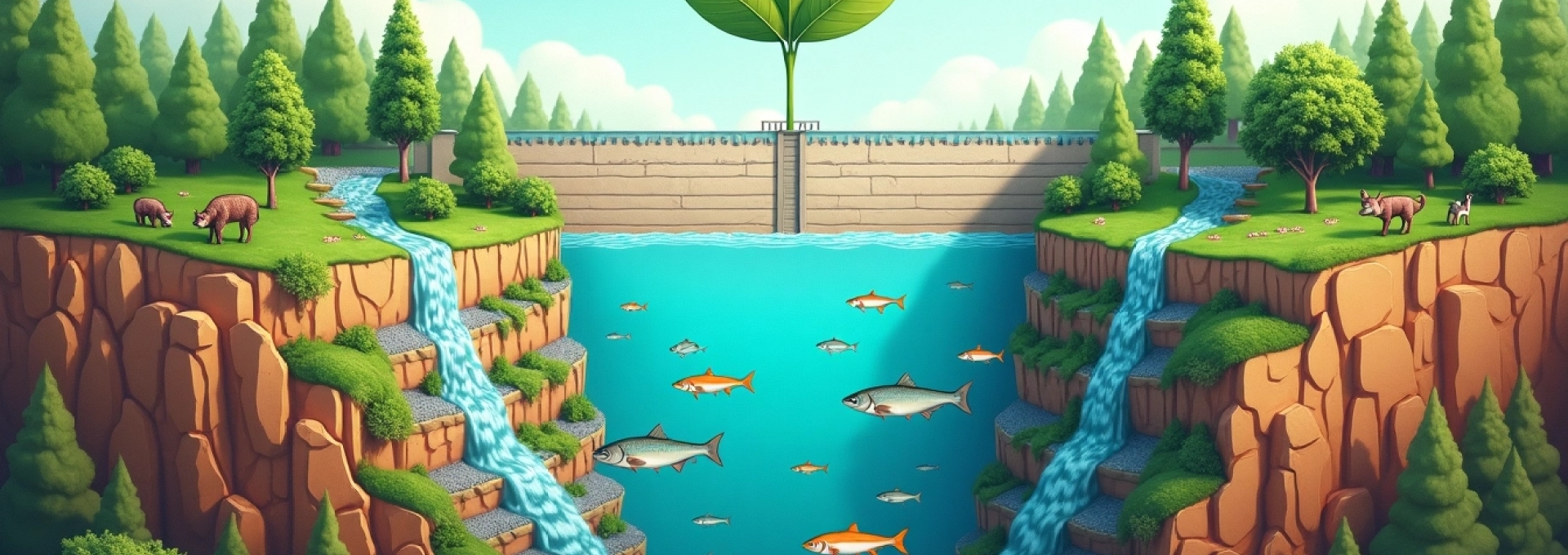 Greener dams