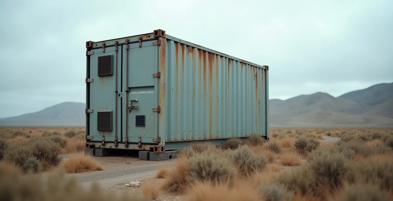 Mobile battery energy storage system deployed at an off-grid remote site